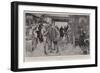 Awaiting Orders for the Front, a Detachment of Imperial Yeomanry at Norwich-William Hatherell-Framed Giclee Print
