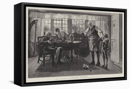 Awaiting Sentence-Frank Dadd-Framed Stretched Canvas