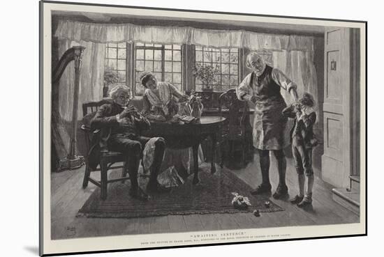 Awaiting Sentence-Frank Dadd-Mounted Giclee Print