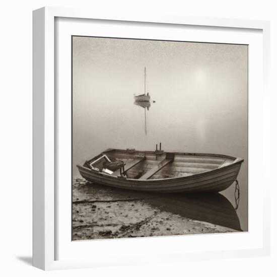 Awaiting the Morning Tide-Adrian Campfield-Framed Photographic Print