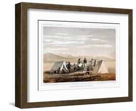 Awaiting the Return of Mr Tinkham, 1856-John Mix Stanley-Framed Giclee Print
