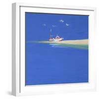 Awaiting the Tide, 1999-John Miller-Framed Giclee Print