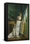 Awaiting the Visitor, 1878-Auguste Toulmouche-Framed Stretched Canvas