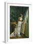 Awaiting the Visitor, 1878-Auguste Toulmouche-Framed Giclee Print