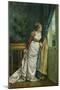 Awaiting the Visitor, 1878-Auguste Toulmouche-Mounted Giclee Print