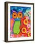 Awake Owl-Wyanne-Framed Giclee Print