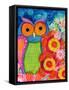 Awake Owl-Wyanne-Framed Stretched Canvas