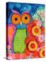 Awake Owl-Wyanne-Stretched Canvas