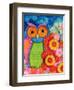 Awake Owl-Wyanne-Framed Premium Giclee Print