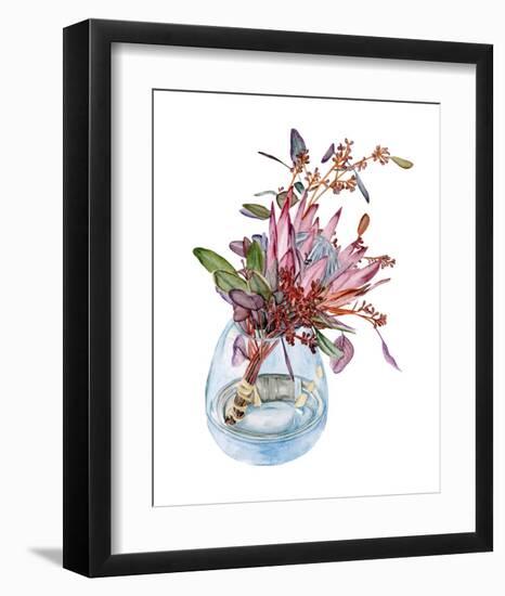 Awaken Protea I-Melissa Wang-Framed Art Print