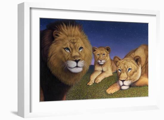 Awakening Pride-James W. Johnson-Framed Giclee Print