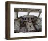 award winning 777 flight deck-null-Framed Art Print