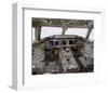 award winning 777 flight deck-null-Framed Art Print
