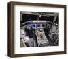 award winning 777 flight deck-null-Framed Art Print