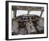 award winning 777 flight deck-null-Framed Art Print