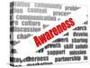 Awareness Word Cloud-tang90246-Stretched Canvas