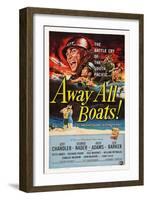 Away All Boats-null-Framed Art Print
