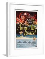 Away All Boats-null-Framed Art Print