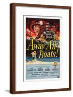 Away All Boats-null-Framed Art Print