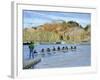 Away from the Jetty-Timothy Easton-Framed Giclee Print
