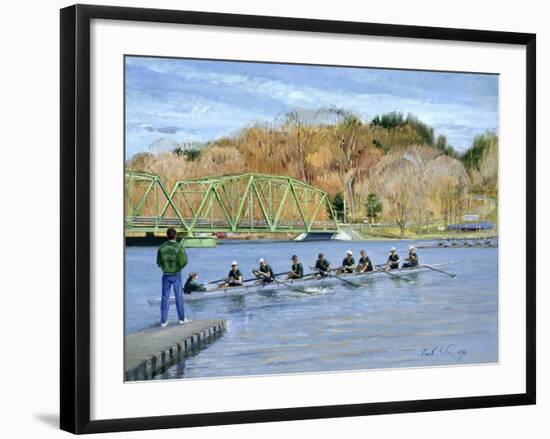 Away from the Jetty-Timothy Easton-Framed Giclee Print