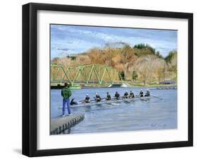 Away from the Jetty-Timothy Easton-Framed Giclee Print