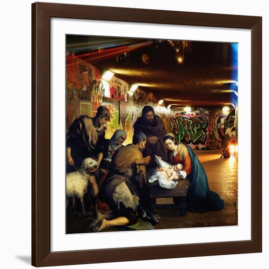 Away in a Manger, 2008-Trygve Skogrand-Framed Giclee Print