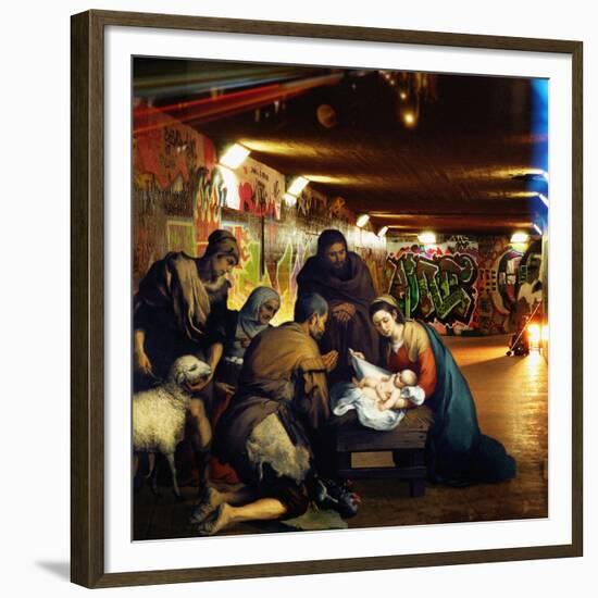 Away in a Manger, 2008-Trygve Skogrand-Framed Giclee Print