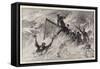 Away, Lifeboat!-Charles Joseph Staniland-Framed Stretched Canvas