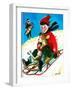 Away We Go! - Jack & Jill-George Lesnak-Framed Giclee Print