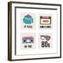 Awesome 80's-Sasha Blake-Framed Giclee Print