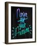 Awesome Blues-OnRei-Framed Art Print