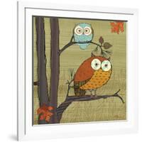 Awesome Owls I-Paul Brent-Framed Art Print