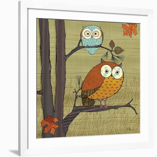 Awesome Owls I-Paul Brent-Framed Art Print