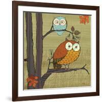 Awesome Owls I-Paul Brent-Framed Art Print