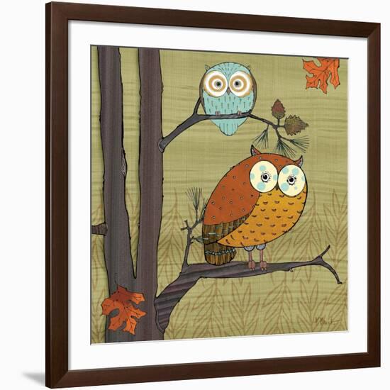 Awesome Owls I-Paul Brent-Framed Art Print