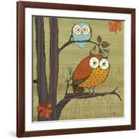 Awesome Owls I-Paul Brent-Framed Art Print