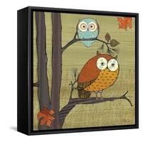 Awesome Owls I-Paul Brent-Framed Stretched Canvas