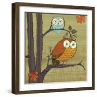 Awesome Owls I-Paul Brent-Framed Art Print