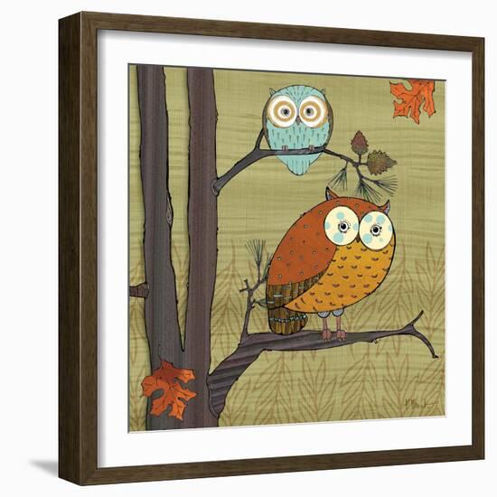 Awesome Owls I-Paul Brent-Framed Art Print