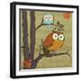 Awesome Owls I-Paul Brent-Framed Art Print