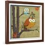Awesome Owls I-Paul Brent-Framed Art Print