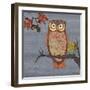 Awesome Owls II-Paul Brent-Framed Art Print