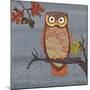 Awesome Owls II-Paul Brent-Mounted Art Print