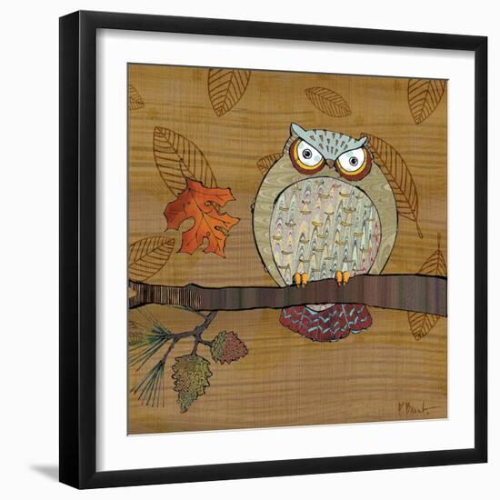 Awesome Owls III-Paul Brent-Framed Art Print