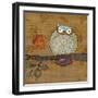 Awesome Owls III-Paul Brent-Framed Art Print