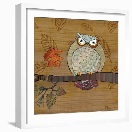 Awesome Owls III-Paul Brent-Framed Art Print