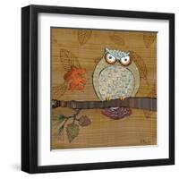 Awesome Owls III-Paul Brent-Framed Art Print