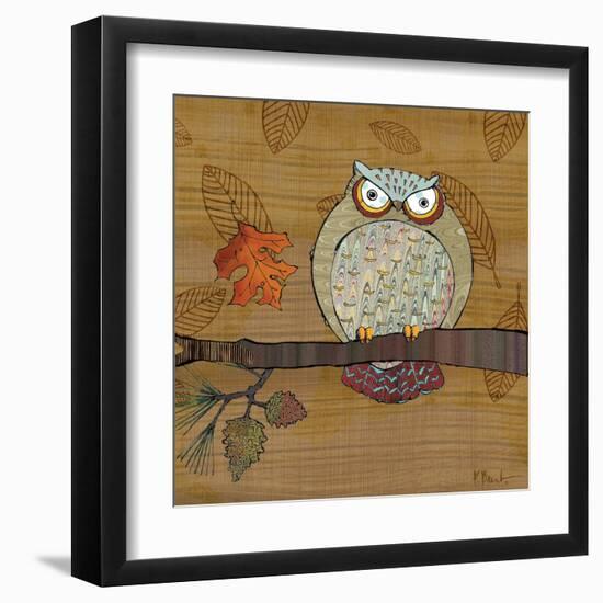 Awesome Owls III-Paul Brent-Framed Art Print