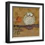 Awesome Owls III-Paul Brent-Framed Art Print